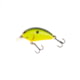 Bass Mafia Balsa Customs Flat Bait, Chartreuse Black, BM-BFS-CHB