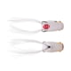 Bass Mafia Cannonball Poppin Frog Swimbait, Albino, 2.6in, BMCPF-26-ABO