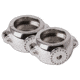 BAZOOKA 3in Stainless Steel Mounting Clamps for Tubbie Marine Speakers, Stainless MTCL300SS