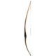 Bear Archery Bear Montana w/Flame Bamboo &amp; Clear Glass BEA2206