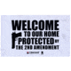 BECK TEK, LLC TEKMAT TEK422AMENDMENT 2nd Amendment Door Mat 25 X 42