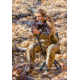 BenchMaster Four Leg Ground Blind Shooting Chair, Black, BMGBSC2