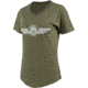 Beretta Dea Wings T-Shirt - Women's, Heather Mil Green, Large, TS110T189007AUL