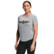Beretta Dea Wings T-Shirt - Womens, Stone Heather, Extra Large, TS110T1890096BXL