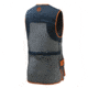 Beretta Full Mesh Shooting Vest, Blue Total Eclipse &amp; Grey, Medium, GT671T155305B4M