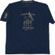 Beretta Honoring Veterans T-Shirt,Eclipse Blue,XL TS501T09620504XL