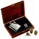 Beretta Set Of 6 Oz Flsk, 3 Glasses In A Wood Box 0G4900010085