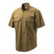 Beretta TM Shooting Shirt S/S, Brown, Small, LU162075610812S
