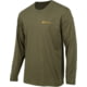 Beretta Wing Drop T-Shirt - Men's, Long Sleeve, Heather Mil Green, Medium, TS231T189007AUM