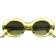 Bertha Margot Handmade in Italy Sunglass - Womens, Champagne, One Size, BRSIT102-1