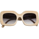 Bertha Talitha Handmade in Italy Sunglass - Womens, White, One Size, BRSIT103-3