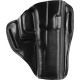 Bianchi Model 57 Remedy Belt Slide Holster, Glock 31/Glock 17/Glock 22/Glock 17C/Glock 22C/Glock 31C, Right Hand, Plain, Black, 25030