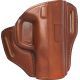 Bianchi Model 57 Remedy Belt Slide Holster, Smith &amp; Wesson M&amp;P 9 Compact, Right Hand, Plain, Tan, 25048
