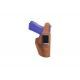 Bianchi 6D ATB Waistband Holster, Left Hand, Rust Seude, 19031