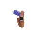 Bianchi 6D ATB Waistband Holster, Glock 17/Glock 22, Left Hand, Natural, Brown, 19047