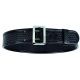 Bianchi Model 7960 Sam Browne Duty Belt w/ Chrome Buckle, Basket Black, Waist Size 40-42in, 22225