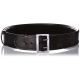 Bianchi Model 7960 Sam Browne Duty Belt w/ Chrome Buckle, Plain Black, Waist Size 34-36in, 22218