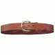 Bianchi B12 Reversible Sport Stitched Belt - Plain Tan/Suede, Brass, Waist Size 32in, 12868