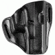 Bianchi 57 Remedy Belt Slide Holster, For Glock 19, 23, 32 - Black, Right Hand 25022