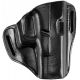 Bianchi Model 57 Remedy Belt Slide Holster, Glock 19/Glock 23/Glock 32/Glock 19C/Glock 23C/Glock 32C, Right Hand, Plain, Black, 25022