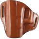 Bianchi Model 57 Remedy Belt Slide Holster, Glock 26/Glock 27/Glock 33, Left Hand, Plain, Tan, 25025