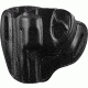 Bianchi 57 Remedy Belt Slide Holster, Rugerer Lcr .38 - Black, Left Hand 25035