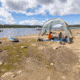 Big Agnes Accessory Wall Sage Canyon Shelter Plus, Prairie Sand, One Size, TWALLSCSP25