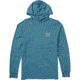 Billabong Stacked Hooded Long Sleeve T-Shirt - Mens, Washed Blue, Medium, M410SBST-WBL-M
