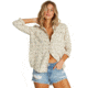 Billabong Venture Out Long Sleeve Flannel Shirt - Womens, White Cap, Medium, J507MVEN-WCP-M