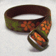 Bison Manzo - Womens Belt-Bali Green-Medium