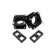 Bison Offroad Toyota Tundra TRD / SR5 / Rock Warrior 2WD/4WD 2007-2020 Lift Kit, 35in Max Tire Size, Black, 3F/ 1R, TK-2501-35