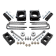 Bison Offroad Toyota Tundra TRD / SR5 / Rock Warrior 2WD/4WD 2007-2020 Lift Kit, 35in Max Tire Size, Black, 3F/ 2R, TK-2502-35