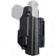 Black Scorpion Outdoor Gear Pro IDPA Competition OWB Holster, Glock 17, 19,19X, 22, 31, 44, 45 w/ TLR7, TLR8, Right Hand, Black, HC03-IDPA-GL17TLR8BKRH