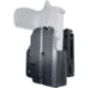 Black Scorpion Outdoor Gear Pro IDPA Competition OWB Holster, Sig Sauer P320 Compact w/ TLR-7A, Right Hand, Carbon Fiber, HC03-IDPA-P3204TLR7-CFRH