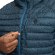 Black Diamond Approach Down 1.0 Hoody - Mens, Midnight Blue, Medium, AP7440924034MED1