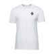 Black Diamond Equipment for Alpinists Short Sleeve Tee - Men's, White, Large, APYL4X1006LRG1