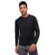 Black Diamond Lightwire LS Tech Tee - Men's, Black, Extra Large, AP7530900002XLG1