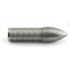 Black Eagle Arrows Challenger &amp; PS23 Glue-In Adjustable Weight Target Point - 100 - Dozen, Silver, 100 grains, ADJ-PT-100-0001