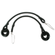 Black Marine GS-005 Glass Ring Snubbers 12" pair, GS-005