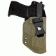 Black Rhino Concealment Concealed Carry IWB Holster System / Glock, Model Glock 20/21, Left Handed Shooter, Cant 0 Degrees, Carbon Fiber FDE, 191204379648