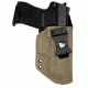 Black Rhino Concealment Concealed Carry IWB Holster System / Glock, Model Glock 20/21, Left Handed Shooter, Cant 0 Degrees, Desert Tan, 191204379662