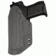 Black Rhino Concealment Concealed Carry IWB Holster System / Glock, Model Glock 20/21, Left Handed Shooter, Cant 0 Degrees, Storm Gray, 191204379792