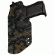 Black Rhino Concealment Concealed Carry IWB Holster System / Glock, Model Glock 20/21, Left Handed Shooter, Cant 0 Degrees, Hex Cam, 191204289077