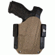 Black Rhino Concealment Tactical Carrier OWB Holster System w/ Light Holster - Springfield Armory, Model Springfield Armory XD .45 5in, LHded Shooter, Cant 0 Degrees, Flat Dark Earth, 191204832006