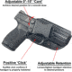Black Scorpion Outdoor Gear CZ P-10 C IWB Kydex Holster, Right Hand, Carbon Fiber, HC11-IWB01-SCOSCZP10-CFRH