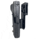 Black Scorpion Outdoor Gear Pro Heavy Duty Competition Holster, Right Hand, Smith &amp; Wesson M&amp;P/ M&amp;P M2.0, 4.25in Barrel, 1.5 - 1.75in Belts, Kydex/ 6066 Aluminum, Black/Black, HCD1-USPSABS-MP9BKRH