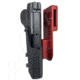 Black Scorpion Outdoor Gear Pro Heavy Duty Competition Holster, Right Hand, Smith &amp; Wesson M&amp;P/ M&amp;P M2.0, 4.25in Barrel, 1.5 - 1.75in Belts, Kydex/ 6066 Aluminum, Black/Red, HCD2-USPSABS-MP9BKRH