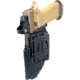 Black Scorpion Outdoor Gear Pro IDPA Competition Holster, Right Hand, SIG Sauer P320, 3.9 - 5in Barrel, 1.5 - 1.75in Belts, Kydex, Black, HC03-IDPA-P320X5BKRH