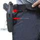 Black Scorpion Outdoor Gear Pro USPSA Competition Holster, Right Hand, Canik TP9 SFx, 5.2in Barrel, 1.5 - 1.75in Belts, Kydex, Carbon Fiber, HC04-USPSA-TP9SFXCFRH