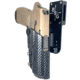 Black Scorpion Outdoor Gear Sig Sauer P320 Compact Pro Heavy Duty Competition Holster, Right Hand, Black Shell / Carbon Fiber, HCD1-USPSABS-P3204CFRH